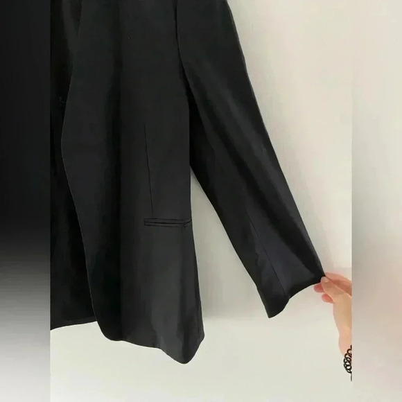 Theory Lindrayia B Wool Blazer size 4 black - Picture 5 of 6